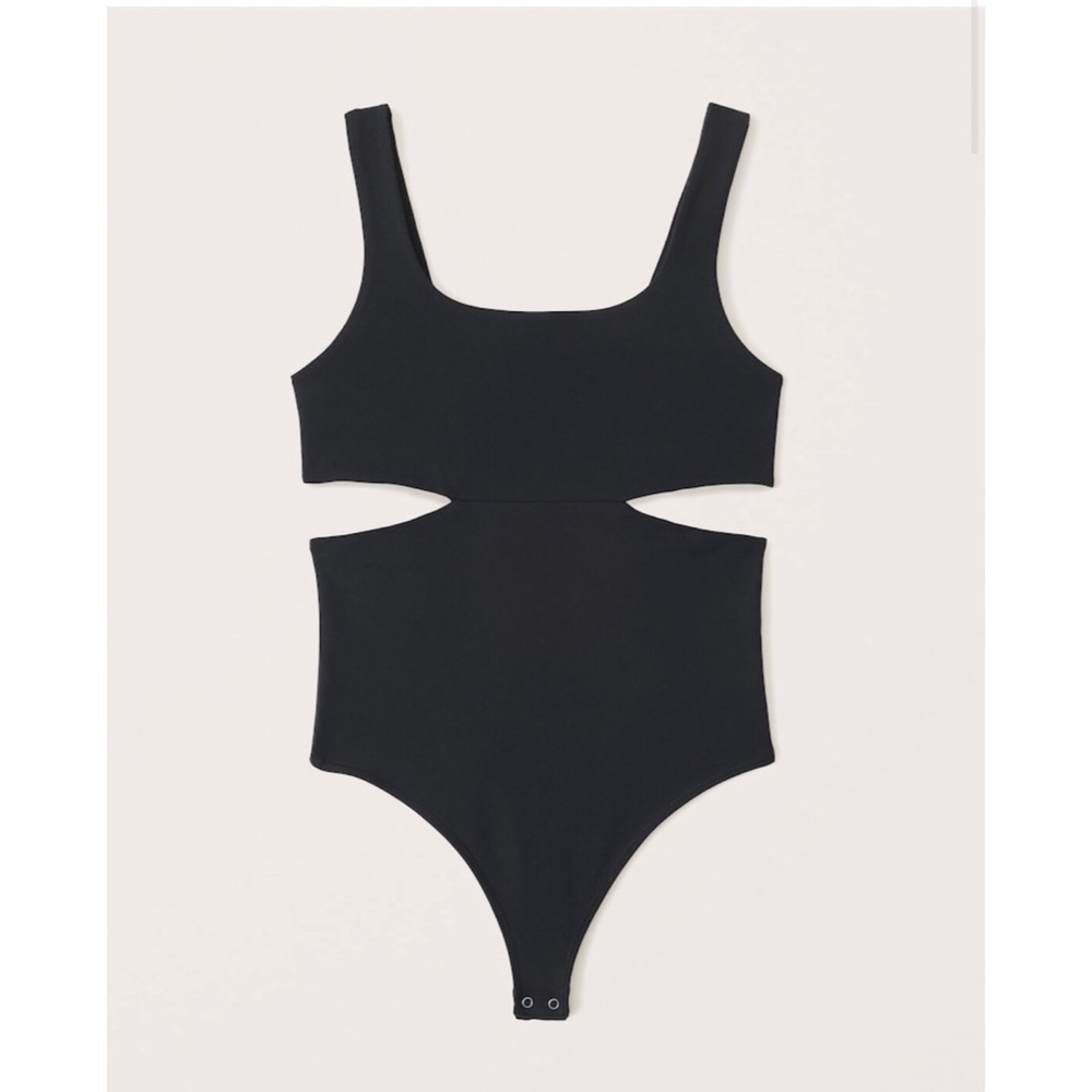 A&F Seamless Fabric Cutout Tank Bodysuit